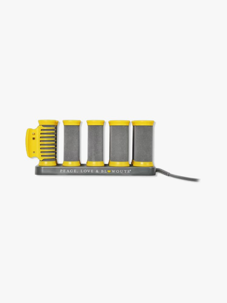 Drybar The Roller Club Curling Hot Rollers in branded components on a light gray background